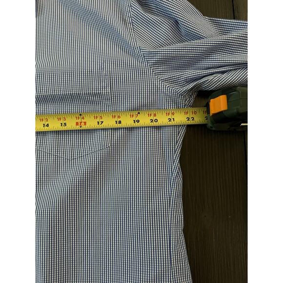 Thomson Shirtings J Crew 2 Ply Office Business Casual Button Up Shirt Size Lg - Picture 7 of 11